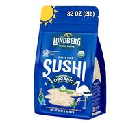 Family Farms - Organic California Sushi Rice, Japanese Style Short Grain Rice, Perfectly Sticky, Pantry Staple, Non-GMO, Gluten-Free, USDA Certified Organic, Vegan, Kosher (32 Oz)