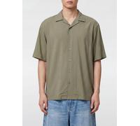 FAMILY FIRST Cuban Collar Short-Sleeved Bowling Shirt in Modal Blend - Size: S - male