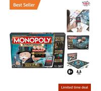 Family-Focused Ultimate Banking Edition Board Game with Fast Tap Technology