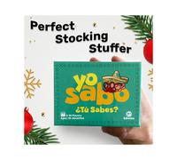 Family Friendly Bilingual Card Game for Nights - Hilarious Challenges, Trivia & Spanish Learning Fun All Ages