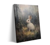 Family Fun 1000 Pieces Puzzle Easter Meadow Bunny Frame Nature Theme Easter Bunny Animal is an for Friends and Family