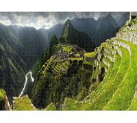 Family Fun Jigsaw Puzzle 1000 Piece Machu Picchu Puzzles Fun Puzzles Colorful Home Decoration New Upgraded Puzzle Gifts