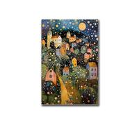 Family Fun Jigsaw Puzzle 1000 Piece - The Kiss Klimt Gustav Klimt Klimt Exhibition Challenging Educational Toys Home Decor