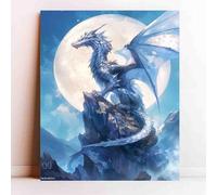 Family Fun Jigsaw Puzzle 500 Piece Dragon Pattern Dragon Wall Dark Academy Difficult Puzzles,Large Cool Adult Holiday Puzzles