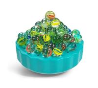 Family Game,Marble Balance Game - 60 Colorful Marbles with Built-in Storage,Fun Board For Kids&Adults,Excitin Family Games