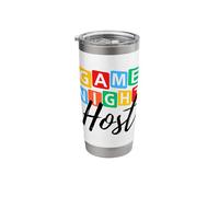 Family Game Night Host This is How I Host Game Night Host Stainless Steel Insulated Tumbler