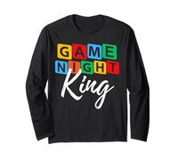Family Game Night King This is How I Host Game Night Host Long Sleeve T-Shirt