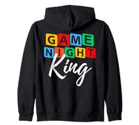 Family Game Night King This Is How I Host Game Night Host Zip Hoodie
