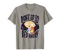 Family Guy Don't Go To Bed Angry Bedtime Stewie Cartoon T-Shirt