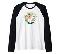 Family Guy Happy St. Patrick's Day Peter Shamrocks Cartoon Raglan Baseball Tee