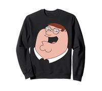 Family Guy Peter Griffin Oversized Portrait Funny Cartoon Sweatshirt