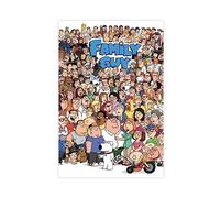 Family Guy Poster Canvas Poster Bedroom Decor Sports Landscape Office Room Decor Gift Unframe-style 08x12inch(20x30cm)