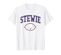 Family Guy Stewie Head and Athletic Lettering Funny Cartoon T-Shirt