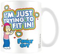 Family Guy Trying to Fit in Ceramic Mug, Multi-Colour, 11 oz/315 ml