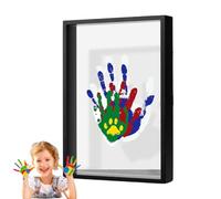 Family Hand Casting Kit - Clear Photo Frame Set, Home Ornament, Table Display | Precious Memories Creation for Shower Making, the