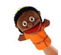 Family Hand Puppet - Plush, Hand Puppets, Teach Positive Values | Educational Tool Finger Puppet Set, family puppets for Boys Girls teen story telling indoor activity