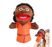 Family Hand Puppets for kids, Mouth Opening Plush Toys, parents Soft puppets, Multi-Ethnic Plush Soft Story Toys for Storytelling, Teaching, Preschool, Birthday gift