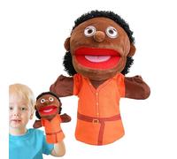 Family Hand Puppets - Plush Puppet for Storytelling | Interactive Simulation Play Puppet School House with Moving Mouth for Girls Emotions and