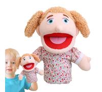 Family Hand Puppets - Storytelling Mouth Opening Hand Puppet, Movable Plush Soft Hands Pupets | Role-Play Toy Puppets with Movable Mouth for Kids Teens Pretend