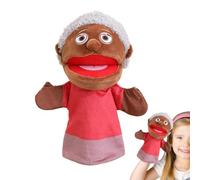 Family Hand Puppets | Storytelling Plush Puppet | Interactive Pretend Play Puppet, Storytelling Plush With Movable Mouth For Girls Boys
