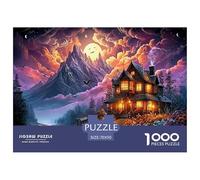 Family Heirloom Quality 1000-Piece Puzzle - Durable, Precision-Cut Jigsaw Made to Last for Generations. A Timeless Design Enjoyable by Grandparents, Parents, And Children.