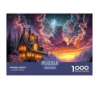 Family Heirloom Quality 1000-Piece Puzzle - Durable, Precision-Cut Jigsaw Made to Last for Generations. A Timeless Design Enjoyable by Grandparents, Parents, And Children.