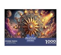Family Heirloom Quality 1000-Piece Puzzle - Durable, Precision-Cut Jigsaw Made to Last for Generations. A Timeless Design Enjoyable by Grandparents, Parents, And Children.