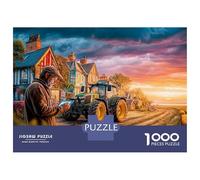 Family Heirloom Quality 1000-Piece Puzzle - Durable, Precision-Cut Jigsaw Made to Last for Generations. A Timeless Design Enjoyable by Grandparents, Parents, And Children.