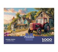 Family Heirloom Quality 1000-Piece Puzzle - Durable, Precision-Cut Jigsaw Made to Last for Generations. A Timeless Design Enjoyable by Grandparents, Parents, And Children.