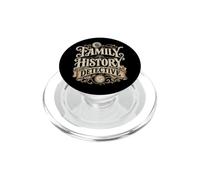 Family History Detective Genealogy Ancestry Research PopSockets PopGrip for MagSafe
