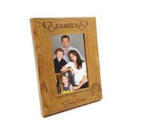 Family Is Everything Wooden Photo Frame Gift FW299 (5 x 7)