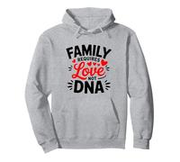 Family Is Love Not DNA Foster Mom Stepmom Adoption Day Pullover Hoodie