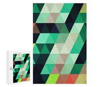 Family Jigsaw Puzzle, 1000 PCS, with Geometric Traits 5 Artwork, An Absorbing Project for Relaxed Weekends, for Cosy Nights