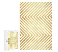 Family Jigsaw Puzzle, 1000 PCS, with Minimalist Geometry XIX Artwork, An Absorbing Project for Relaxed Weekends, for Cosy Nights
