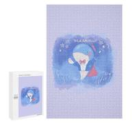 Family Jigsaw Puzzle, 1000 PCS, with Whale Hello There Artwork, An Absorbing Project for Relaxed Weekends, for Puzzle Fans