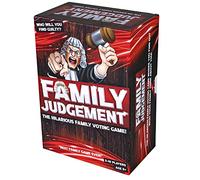 Family Judgement Age 5+ - The Hilarious Family Voting Board Game! Great Family Board Games for Kids & Adults