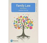 Family Law, 9th edition (Longman Law Series)