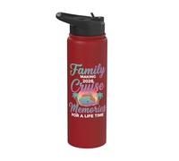 Family Making 2026 Cruise Memories for A Life Time Stainless Steel Insulated Water Bottle