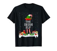 Family Matching Group Christmas The Irish Elf T-Shirt