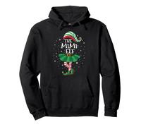 Family Matching Group Women Funny The Mimi Elf Christmas Pullover Hoodie
