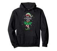 Family Matching Men Women Funny The College Elf Christmas Pullover Hoodie