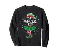 Family Matching Men Women Funny The Dancer Elf Christmas Sweatshirt