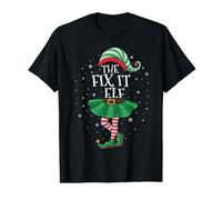 Family Matching Men Women Funny The Fix It Elf Christmas Value Graphic T-Shirt