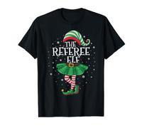 Family Matching Men Women Funny The Referee Elf Christmas Value Graphic T-Shirt