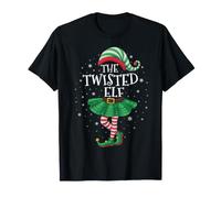 Family Matching Men Women Funny The Twisted Elf Christmas T-Shirt