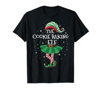 Family Matching Men Women The Cookie Baking Elf Christmas Value Graphic T-Shirt