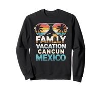 Family Matching Vacation Cancun Mexico Travel Sweatshirt