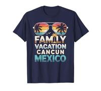 Family Matching Vacation Cancun Mexico Travel T-Shirt