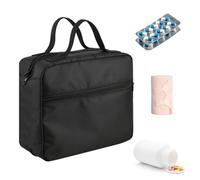 Family Medicine Case | Small Travel Portable Waterproof Medicine Bags,Empty Multifunctional Storage Organizer Box with Large Capacity for Workplace, Outdoor, Home, Camping,