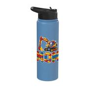 Family Mom Master Builder Building Bricks Blocks Mothers Day Stainless Steel Insulated Water Bottle